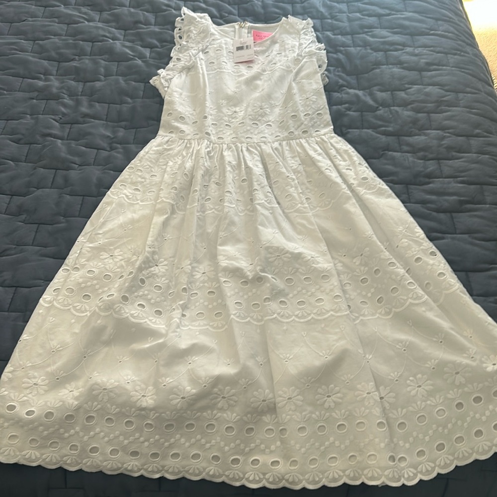 White Kate spade dress, brand new with tags! XS